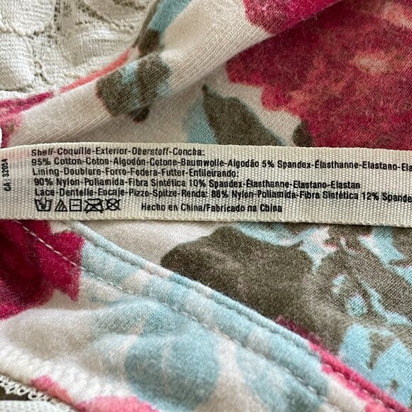 FREE PEOPLE || Intimately | Floral Lace Bralette XS - Picture 4 of 4